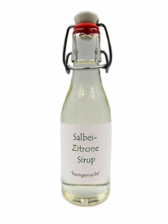 Salbei-Zitronen Sirup